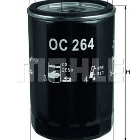 Filter za ulje MAHLE OC 264