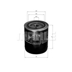 Filter za ulje MAHLE OC 278