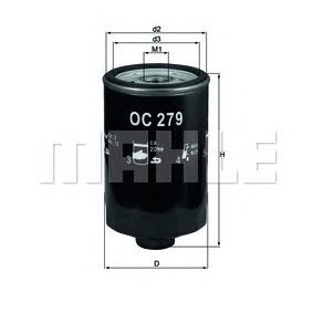 Filter ulja MAHLE OC 279