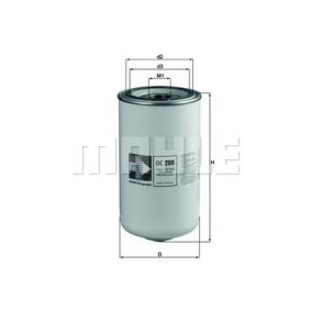 Filter za ulje MAHLE OC 280