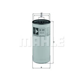 Filter za ulje MAHLE OC 282