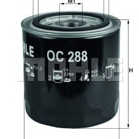 Filter ulja MAHLE OC 288