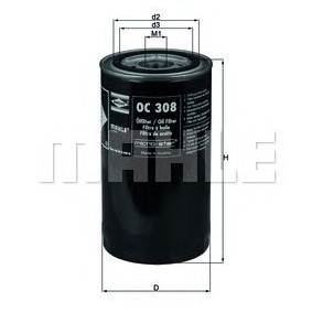 Filter ulja MAHLE OC 308