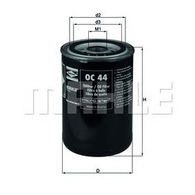 Filter ulja MAHLE OC 44