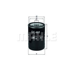Filter za ulje MAHLE OC 460