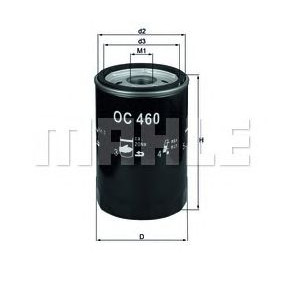 Filter ulja MAHLE OC 460