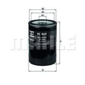 Filter ulja MAHLE OC 469