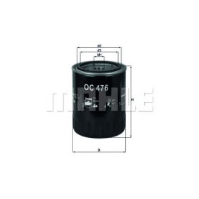 Filter za ulje MAHLE OC 476