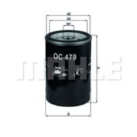 Filter ulja MAHLE OC 479