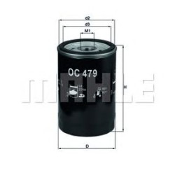 Filter za ulje MAHLE OC 479