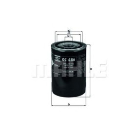 Filter za ulje MAHLE OC 486