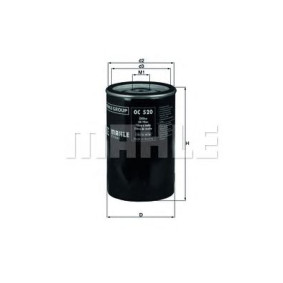 Filter za ulje MAHLE OC 520