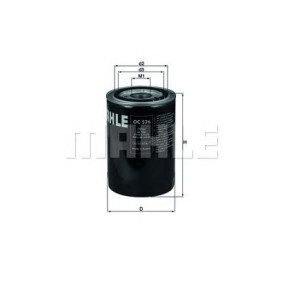 Filter za ulje MAHLE OC 526