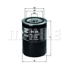 Filter ulja MAHLE OC 54