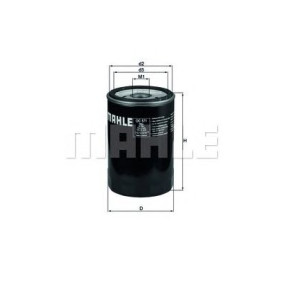 Filter za ulje MAHLE OC 571