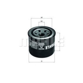 Filter za ulje MAHLE OC 573