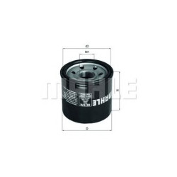 Filter za ulje MAHLE OC 574