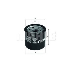 Filter za ulje MAHLE OC 574