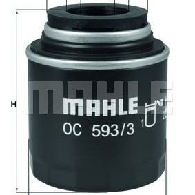 Filter za ulje MAHLE OC 593/3