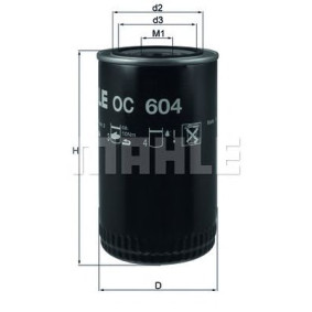 Filter za ulje MAHLE OC 604