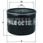 Filter za ulje MAHLE OC 727