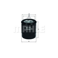 Filter ulja MAHLE OC 731