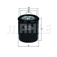 Filter ulja MAHLE OC 731