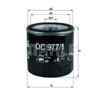 Filter ulja MAHLE OC 977/1