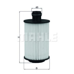 Filter za ulje MAHLE OX 1012D