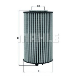 Filter za ulje MAHLE OX 1058D
