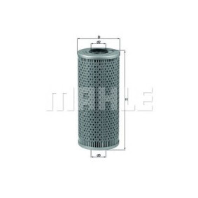 Filter za ulje MAHLE OX 121D