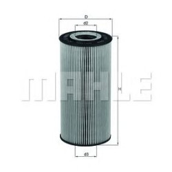 Filter za ulje MAHLE OX 123/1D
