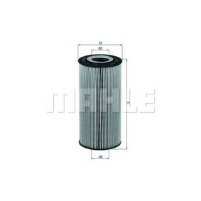 Filter ulja MAHLE OX 123/1D