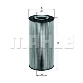 Filter za ulje MAHLE OX 123/1D