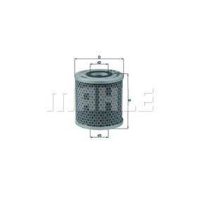 Filter za ulje MAHLE OX 14D