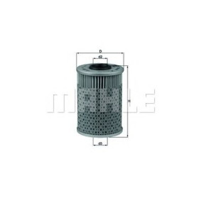 Filter za ulje MAHLE OX 151D