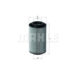 Filter za ulje MAHLE OX 153/7D