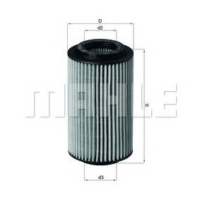 Filter ulja MAHLE OX 153/7D