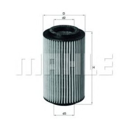 Filter za ulje MAHLE OX 153/7D1
