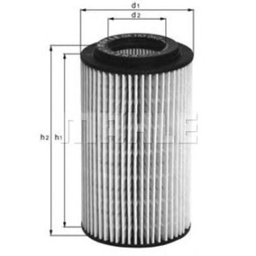 Filter za ulje MAHLE OX 153D1