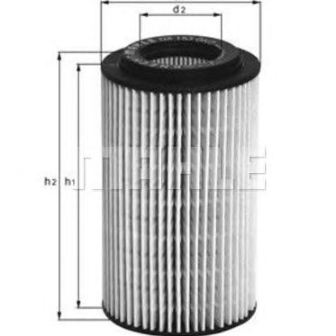 Filter ulja MAHLE OX 153D3