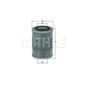 Filter za ulje MAHLE OX 159D