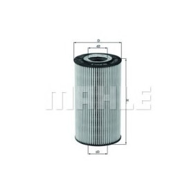 Filter za ulje MAHLE OX 169D