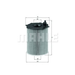 Filter za ulje MAHLE OX 171/2D