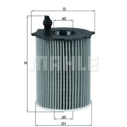Filter za ulje MAHLE OX 171/2D1