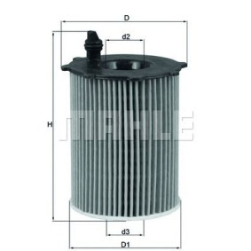 Filter za ulje MAHLE OX 171/2D1