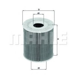 Filter za ulje MAHLE OX 175D