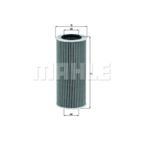 Filter za ulje MAHLE OX 177/3D