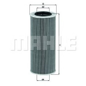 Filter za ulje MAHLE OX 177/3D