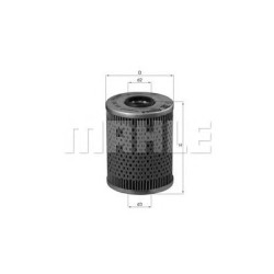 Filter za ulje MAHLE OX 187D